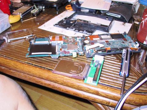 ハードディスク取りだし